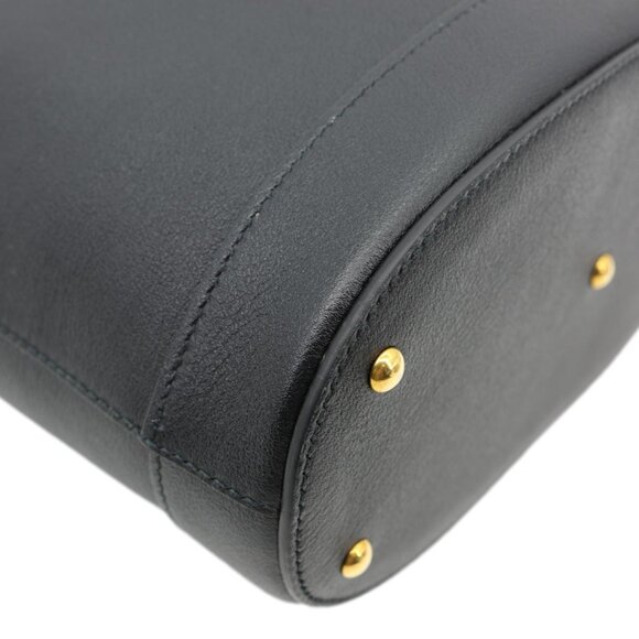 Gucci  Diana Bamboo Leather Bucket Bag Black 724652 - Picture 8 of 13